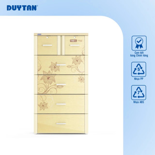 Tủ Tabi-L 5 tầng DUY TÂN nhựa PP/ABS, bao gồm 4 hộc lớn và 2 hộc nhỏ, tủ quần áo đa năng, tiện lợi