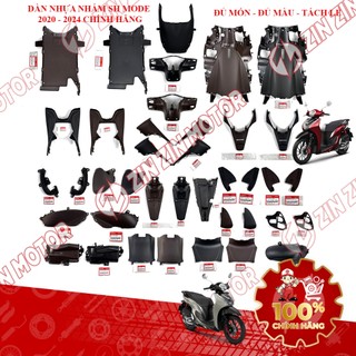 Bộ Dàn Áo Nhựa Nhám SH Mode 2020 2021 2022 2023 2024 Chính Hãng - ZZM