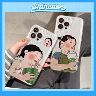 Ốp Lưng iPhone Drink Viền Thẳng Chống Sốc, Trong Suốt Bảo Vệ Camera - iP 7/8/X/XS/11/12/13/14/15/16/17/Plus/Pro/Max/Air