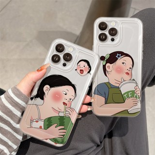 Ốp Lưng iPhone Drink Viền Thẳng Chống Sốc, Trong Suốt Bảo Vệ Camera - iP 7/8/X/XS/11/12/13/14/15/16/17/Plus/Pro/Max/Air