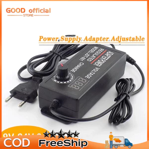 60W 5A 3-12V,3A 9-24V Nguồn Adapter điều chỉnh điện áp / tốc độ / nhiệt độ EU 100-240V chất lượng tốt