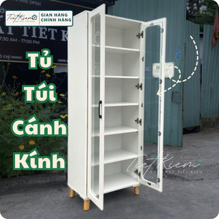 Tủ kính đựng mô hình, popmart cao cấp có đèn TUI9909