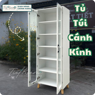 Tủ kính đựng mô hình, popmart cao cấp có đèn TUI9909