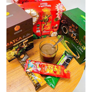 COMBO 20 gói cafe.matca , 20 gói cacao ,cafe. 20 gói cacao .matca