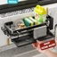 Kệ Inox Gắn Tường Đa Năng Sơn Tĩnh Điện Chống Gỉ, Kệ Đựng Đồ Treo Giẻ Rửa Bát TULY