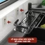 Kệ Inox Gắn Tường Đa Năng Sơn Tĩnh Điện Chống Gỉ, Kệ Đựng Đồ Treo Giẻ Rửa Bát TULY