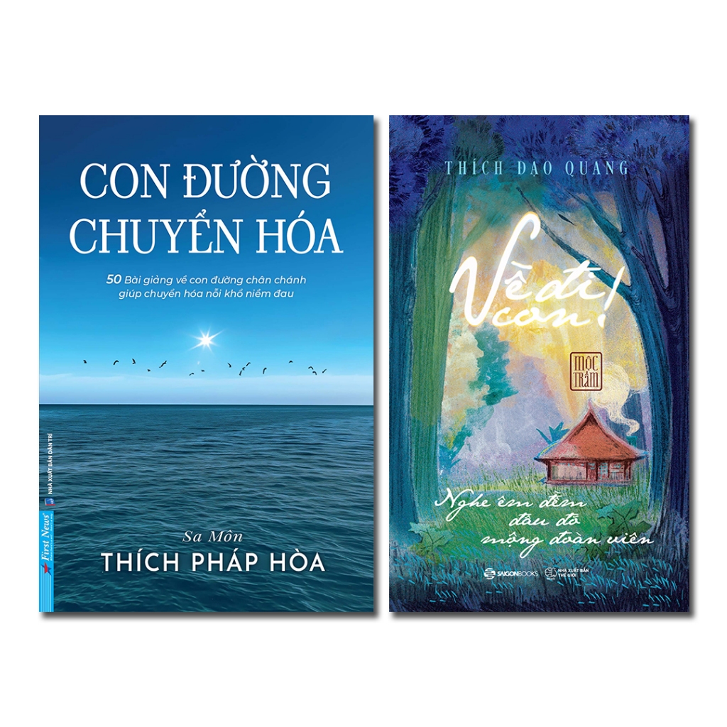 Combo Sách - Về Đi Con + Con Đường Chuyển Hóa