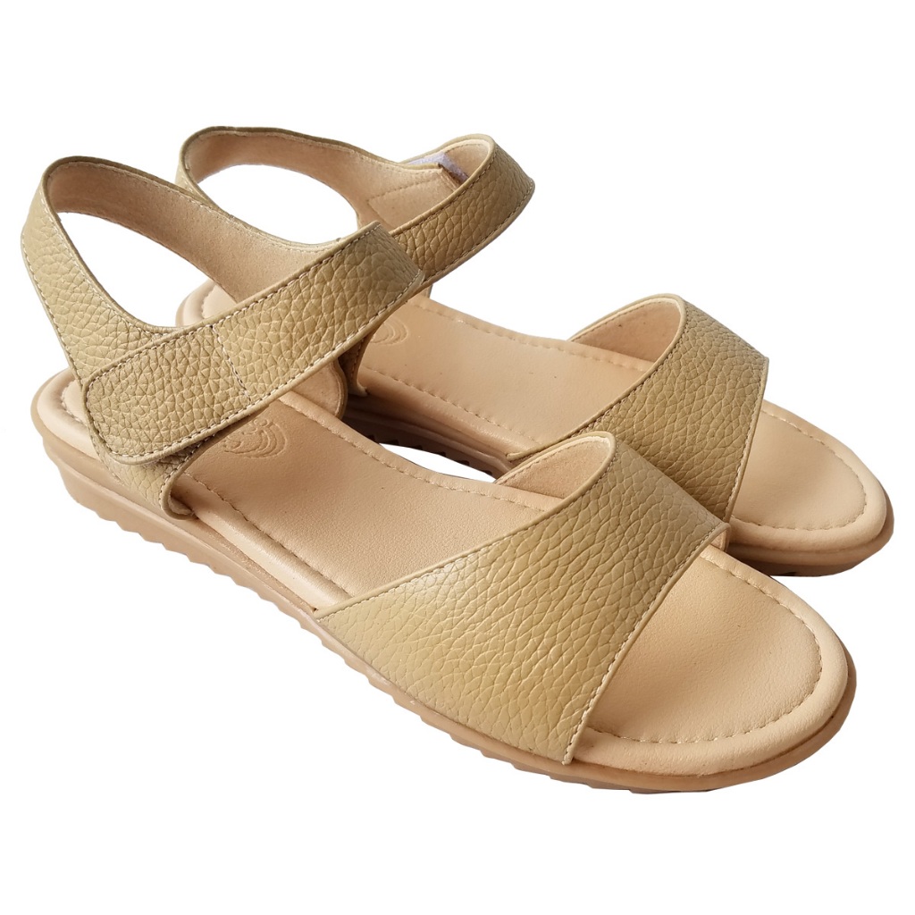 Giày sandal nữ da bò BIGGBEN cao cấp HKD892