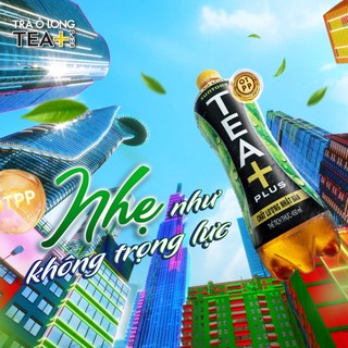 [SALE 15.7] Combo 2 Thùng 24 Chai Trà Ô long Tea+ (450ml /chai)