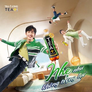 [SALE 15.7] Combo 2 Thùng 24 Chai Trà Ô long Tea+ (450ml /chai)