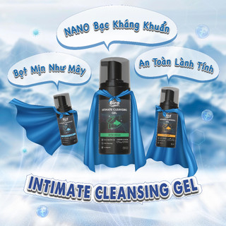 Bọt vệ sinh nam BIRD Intimate Cleansing dung dịch tạo bọt hương thơm nam tính, nhiều mùi hương 100ml