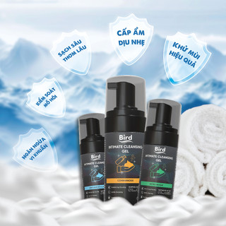 Bọt vệ sinh nam BIRD Intimate Cleansing dung dịch tạo bọt hương thơm nam tính, nhiều mùi hương 100ml