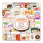 Set 60 Sticker Nến Chống Nước Dán Laptop Vali Mũ Bảo Hiểm Sổ Tay