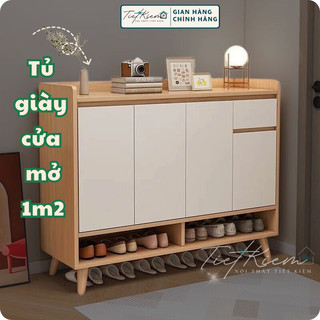 Tủ giày cửa mở dài 1m2 Nội Thất Tiết Kiệm TG7868