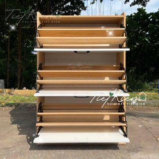 Tủ giầy thông minh gỗ đẹp 90cm NTTK 2805