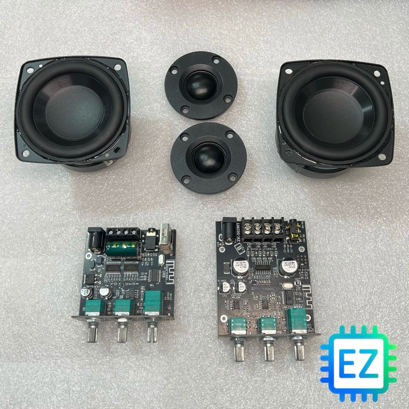 Combo làm loa 60w mạch ZK-302T/502MT + bass JB Ares loại 1 + treble lụa ...