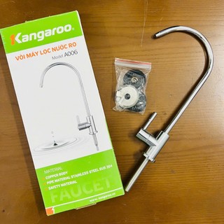 Vòi Gạt Máy Lọc Nước Kangaroo - Chân Ren -  Hàng Chính Hãng - Dành cho máy RO 1 vòi Kangaroo