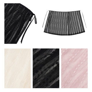 Váy NOIRNINE Strap Layered Skirt