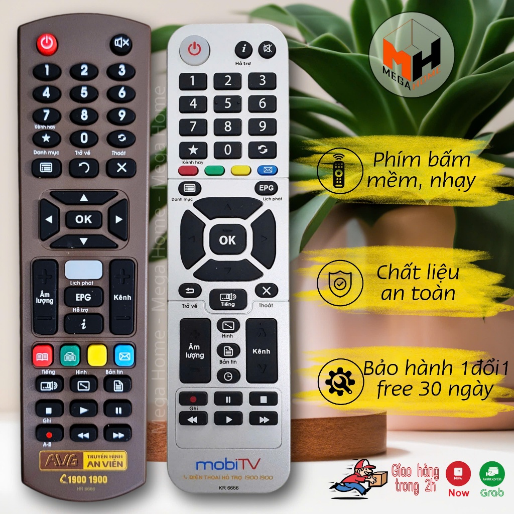 Điều khiển đầu thu MobiTV, remote đầu thu an viên AVG hàng chính hãng ...