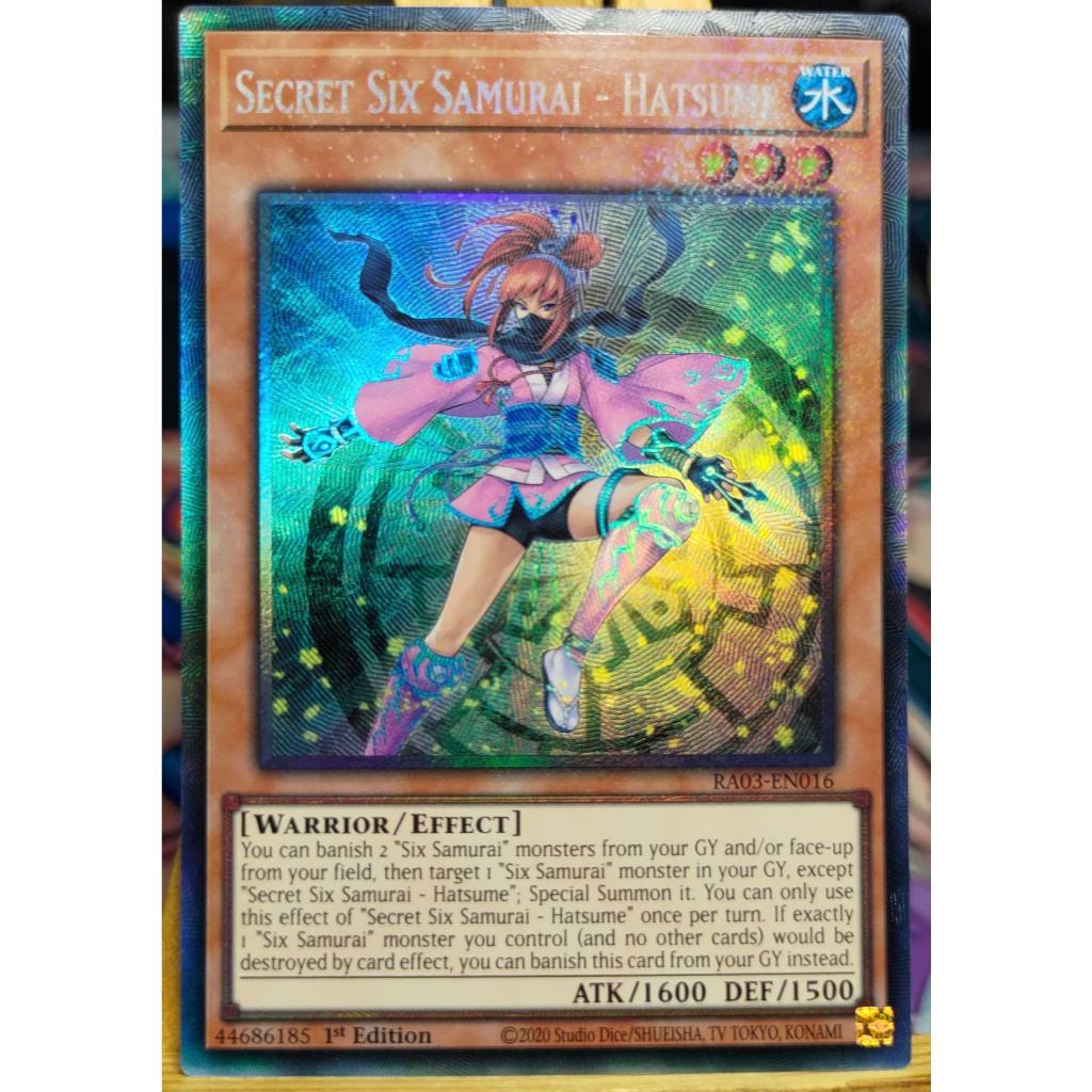 [KW2 Yugioh] [EN-UK] [Waifu] Thẻ bài Secret Six Samurai - Hatsume ...