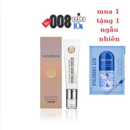 Kem Nền BB Cream Cám Gạo Verobene SPF 36++ Hàn Quốc Chưa Có Đánh Giá 1 Đã Bán