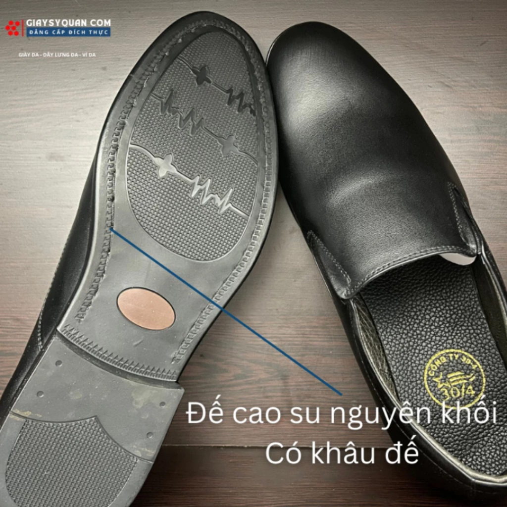 Giày Lười Nam Da Thật 100% Bảo hành 12 tháng, đã khâu đế chắc chắn