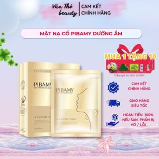Set 5 Mặt Nạ PIBAMY Dưỡng Ẩm, Mặt Nạ Vàng Nâng Cơ Săn Chắc Da Vùng Cổ Chống Nếp Nhăn Lão Hóa Nuôi Dưỡng Da, Vân Thỏ