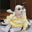 Suit NI KE VÀNG hàng qccc nỉ bông mũ 2 lớp, dày dặn cho bé trai bé gái 5-14kg