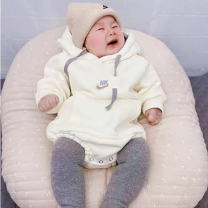 Suit NI KE KEM hàng qccc nỉ bông mũ 2 lớp, dày dặn cho bé trai bé gái 5-14kg