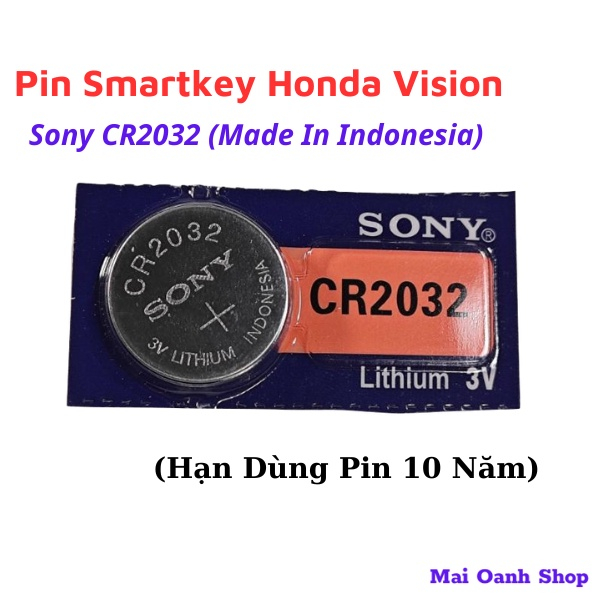 Pin Sony Cho Chìa Khoá Smartkey Honda Vision - Pin Chìa Khoá Thông Minh ...