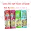 {10 ĐÔI} Combo 10 đôi Găng tay cao su Hợp Thành dài 27-38cm size S, M, L, XL dùng rửa chén, rửa bát