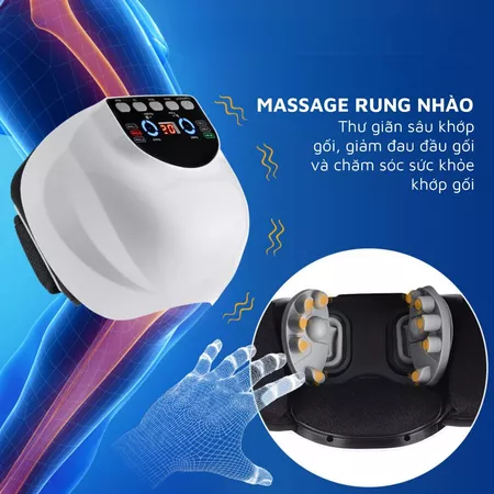 Máy Massage Đầu Gối KM-G88 | 20 Đèn Hồng Ngoại – Túi Khí 3D – Xung Điện – Giảm Đau Khớp Gối Vai Khuỷu