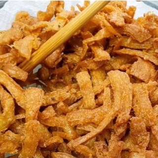 Sườn non chay chiên giòn vàng thơm hấp dẫn,giòn tan,ăn ghiền.Hàng mới,không hôi dầu,dinh dưỡng,tiện lợi