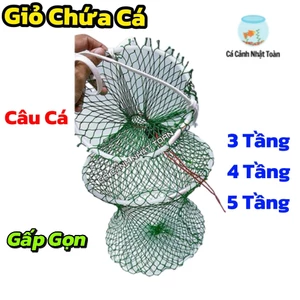 GIỎ ĐỰNG CÁ 3 TẦNG, 4 TẦNG, 5 TẦNG GẤP GỌN