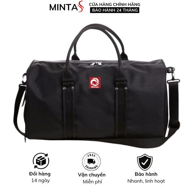 Túi Xách Du Lịch Thể Thao Cỡ Lớn MINTAS. Túi Xách Tay có dây đeo vai đựng đồ đi làm và đi chơi thể thao