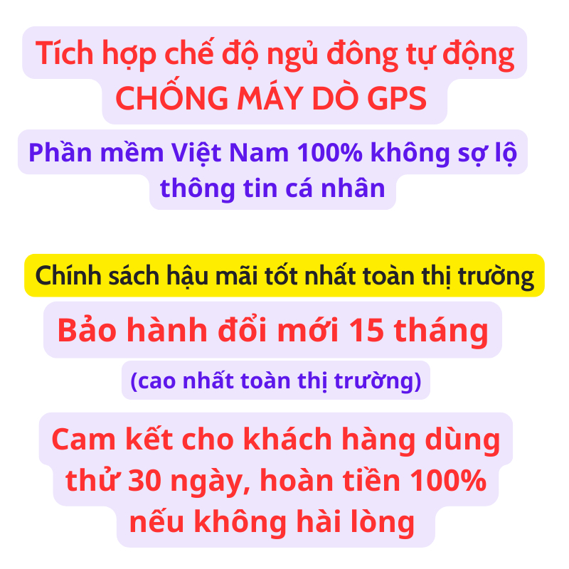 Thiết bị định vị xe máy ô tô S09A  (i7 4G), chính xác cao, phần mềm tiếng Việt miễn phí vĩnh viễn, bảo hành 1 năm
