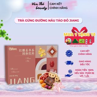 Trà Gừng Đường Nâu Táo Đỏ Jiang, Đồng Nhân Đường Giảm Đau Bụng Kinh, Bồi Bổ Sức Khoẻ, An Thần, Vân Thỏ Beauty