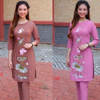 Đồ Lam Đi Chùa # Cách Tân Thêu Chuồn Chuồn # Đồ Bộ Nữ # Quần Áo