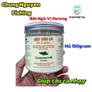 BỘT CÂU CÁ NGŨ VỊ HƯƠNG CHUNG NGUYEN FISHING 150G