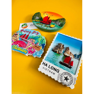 Nam Châm Lưu Niệm Hạ Long - Magnet Du Lịch 3D