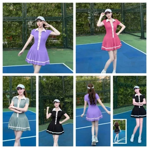 Bộ Thể thao nữ, Bộ váy liền chơi Tennis, pickleball, golf... Hàng Cao Cấp