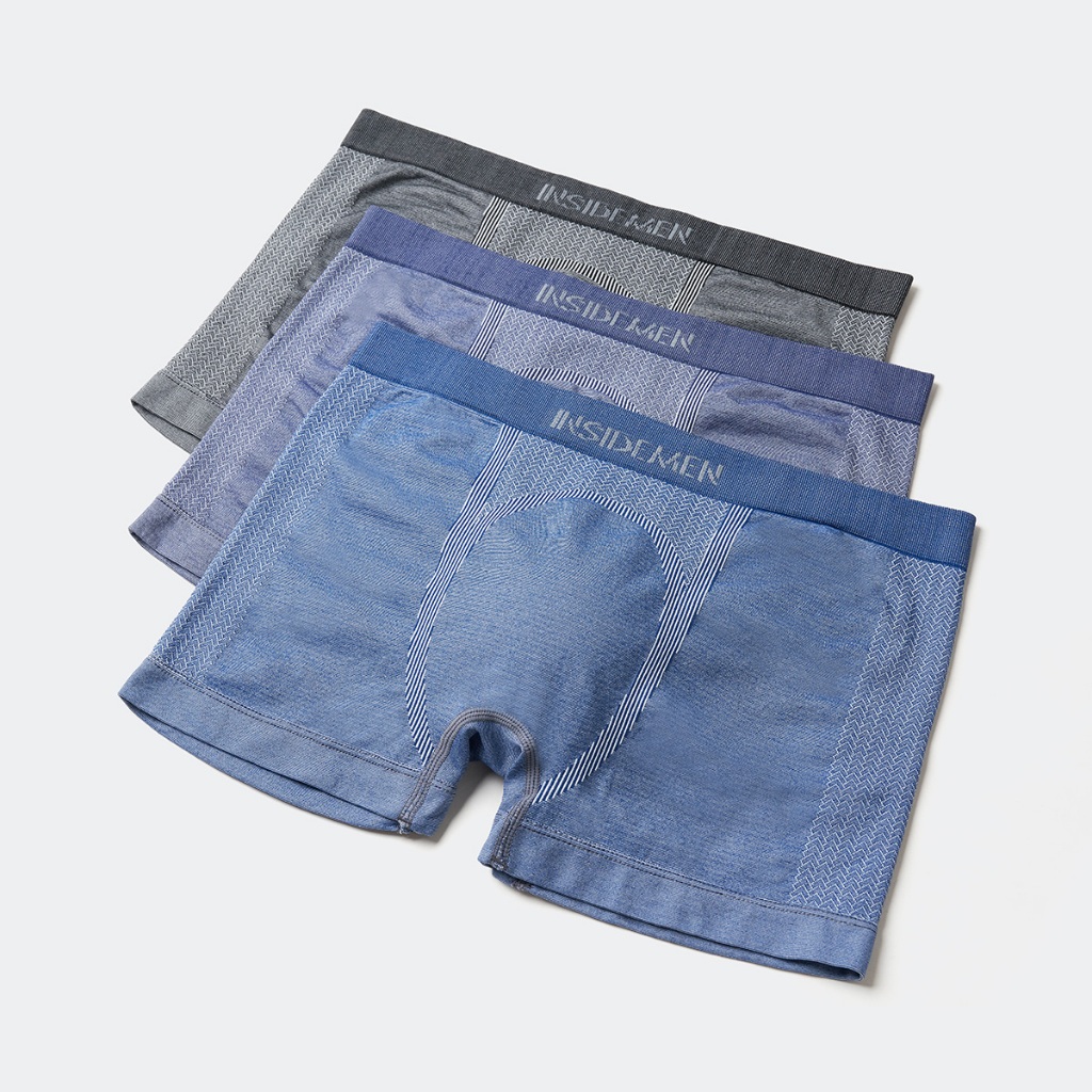 Quần Lót Nam Boxer Kháng Khuẩn Thoáng Khí Insidemen IBX023