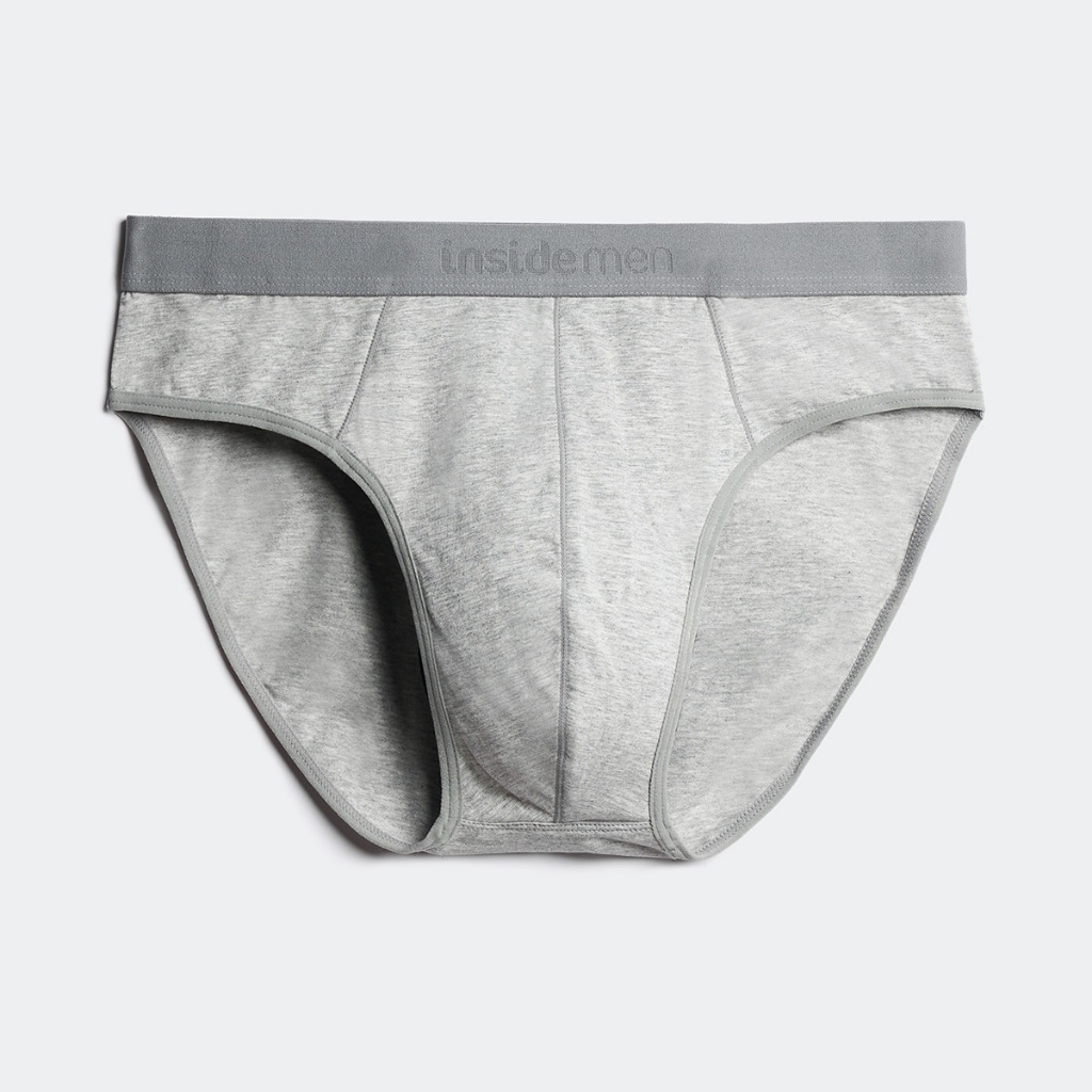 Quần lót nam tam giác INSIDEMEN brief cao cấp thiết kế đường may tinh tế ôm gọn chất liệu Cotton co giãn IBF015