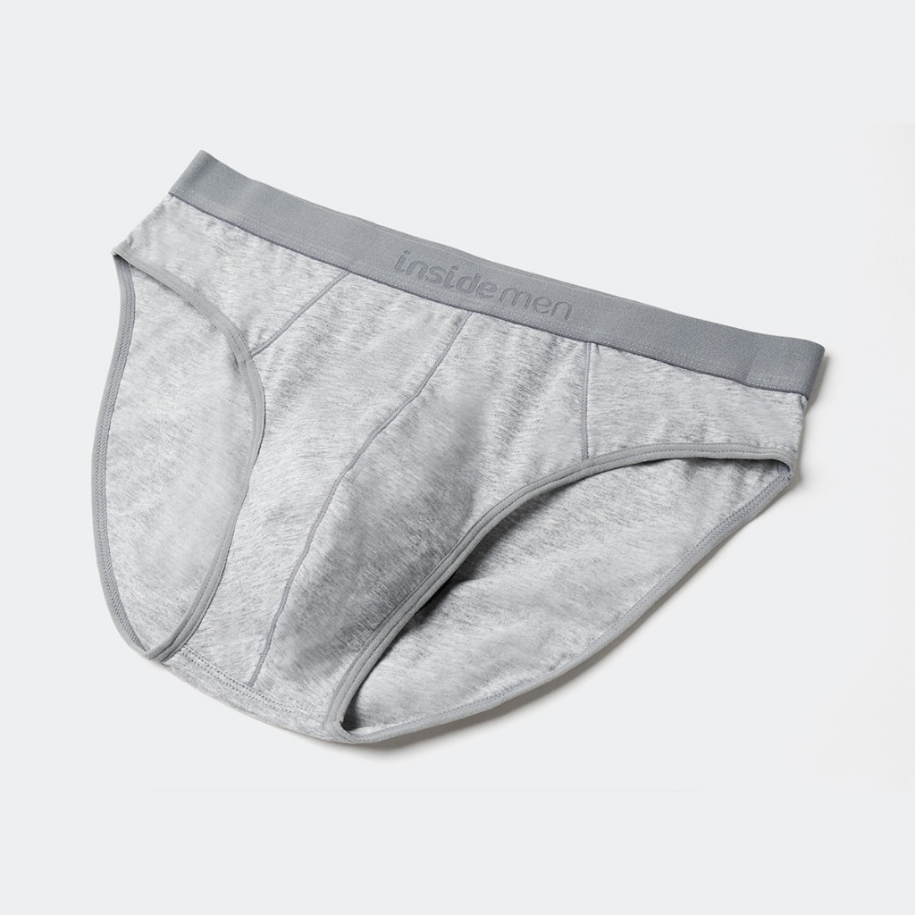 Quần lót nam tam giác INSIDEMEN brief cao cấp thiết kế đường may tinh tế ôm gọn chất liệu Cotton co giãn IBF015