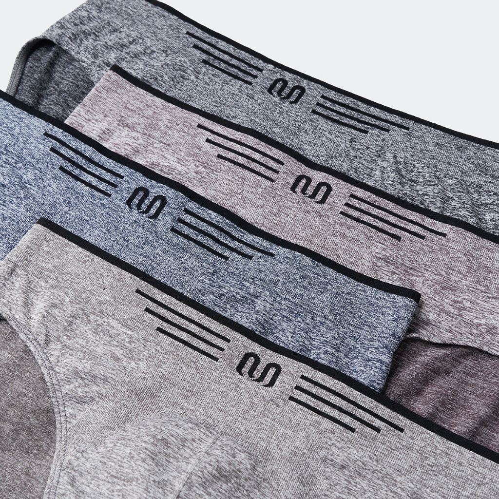 Quần lót nam tam giác INSIDEMEN Brief không đường may mềm mịn thoáng khí IBF001