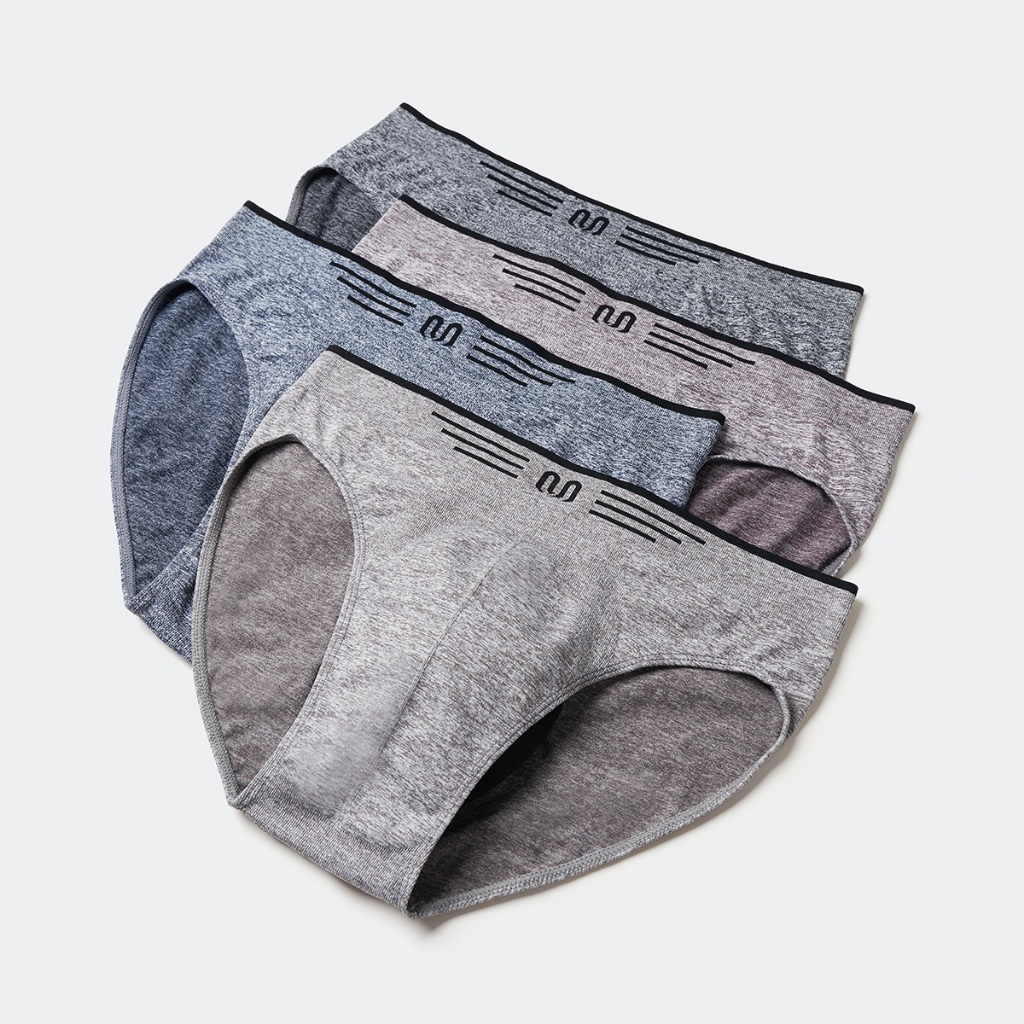 Quần lót nam tam giác INSIDEMEN Brief không đường may mềm mịn thoáng khí IBF001