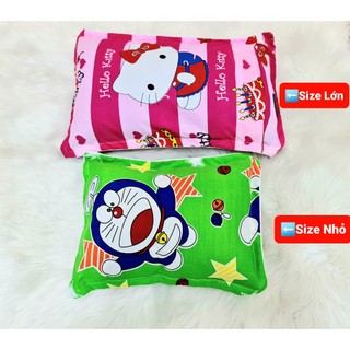 🔖TẶNG KÈM VỎ GỐI🔖Gối Cho Bé Đi Học (Ruột+Vỏ Gối), Gối Nằm, Ôm Cho Trẻ Em Đi Học Nằm Êm Ái _ Giá Rẻ