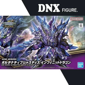 Mô hình Gundam Bandai SDW Heroes 31 Alternative Justice Infinite Dragon (New Seal)