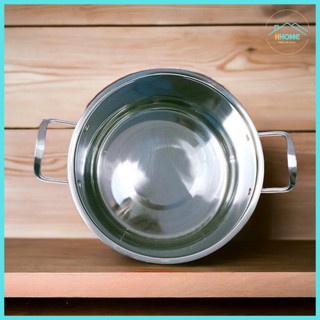 NỒI HẦM, LUỘC GÀ INOX CAO CẤP TRƯỜNG THÀNH NẤU ĐƯỢC BẾP TỪ NHIỀU SIZE 26CM, 28CM, 30CM - HUNGHOME