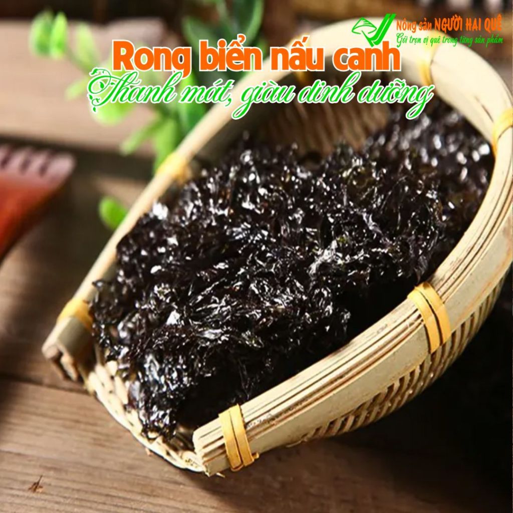 Combo 2 gói Rong biển nấu canh - Thanh mát, giàu dinh dưỡng | Nông sản NGƯỜI HAI QUÊ